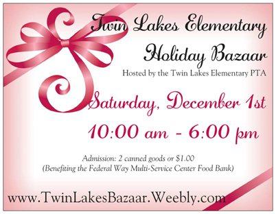 Twin Lakes Elementary Holiday Bazaar